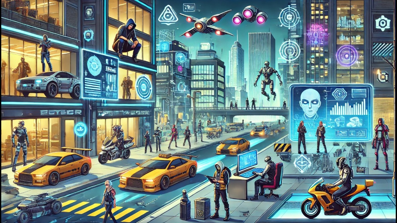 AI in video games character image