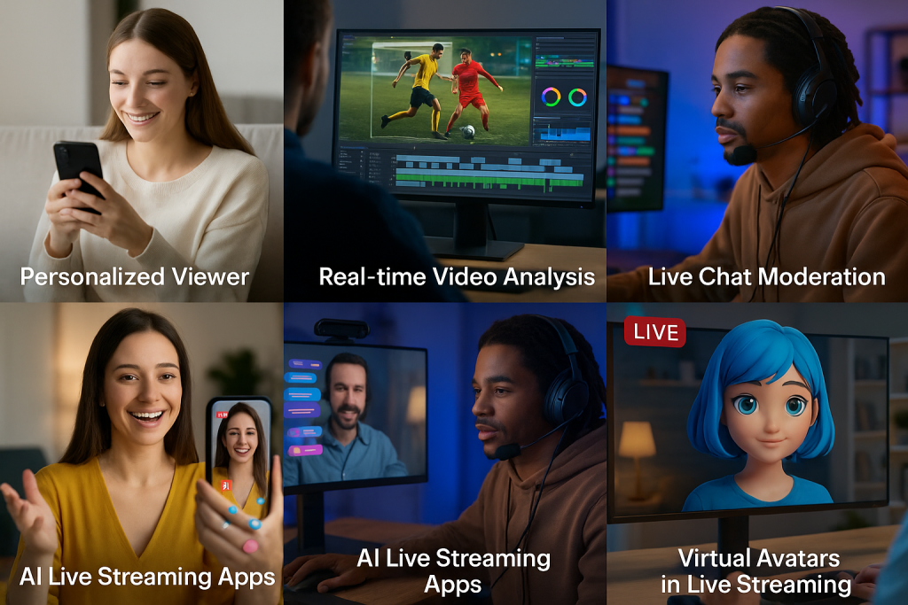 AI in live streaming AI in live streaming
